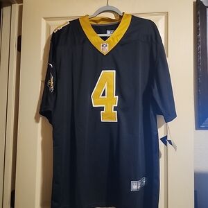 Derek Carr On Field Nike Men's Black and Gold Jersey